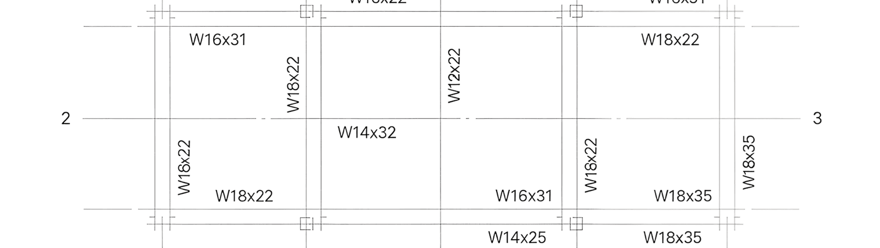 Framing Plans drawing example