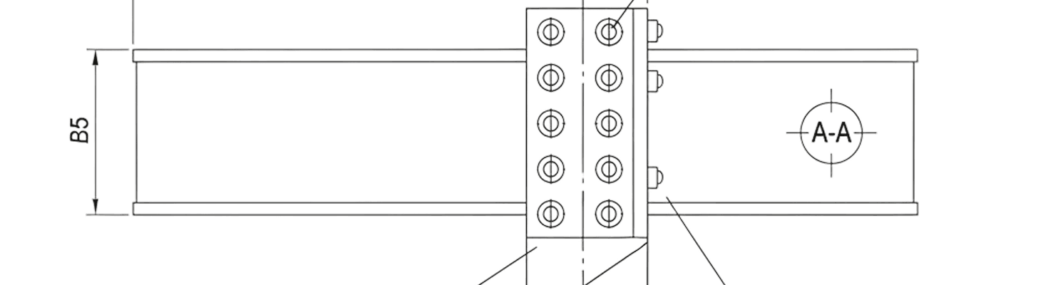 Sections and Connection Details drawing example